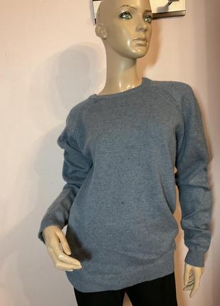 Фирменный мужской шерстяной свитер/m/brend modison