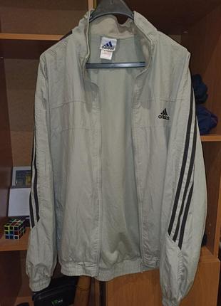 Вінтажна вітровка adidas l-xl