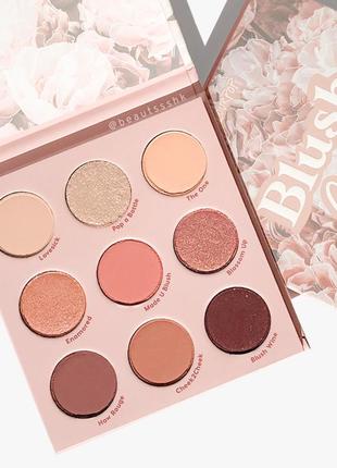 Палетка теней colourpop blush crush shadow palette