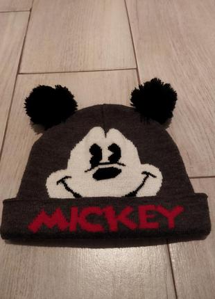 Детская шапка disney. mickey mouse.