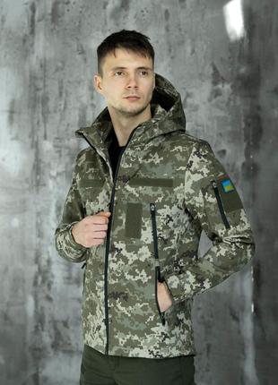 Куртка мужская пиксель1 фото
