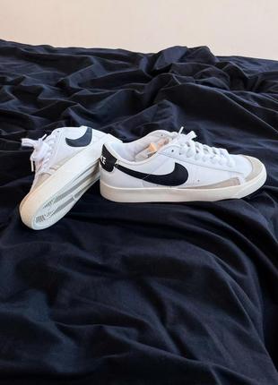 Женские кроссовки nike blazer low white 36-38-39-41