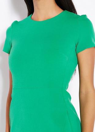 Topshop платье зеленое по фигуре карандаш футляр базовое повседневное4 фото