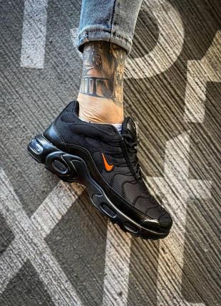 Кросівки nike air max tn plus "black/orange"