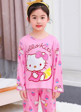 Детская пижама хеллоу китти hello kitty 120 см розовый