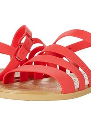 Босоножки crocs tulum sandal оригинал w6. w7