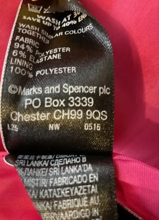 Розовая красивая юбочка в состоянии нового / xl / brend marks &amp; spencer4 фото