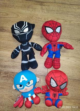 Marvel  іграшка спайдермен, чорна пантера, капітан америка