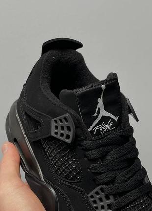 Кросівки nike air jordan 4 retro ‘black cat’4 фото