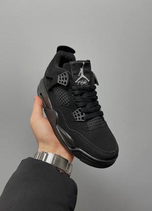 Кроссовки nike air jordan 4 retro ‘black cat’3 фото