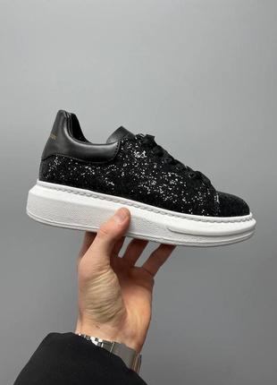 Кроссовки alexander mcqueen glitter ‘black''