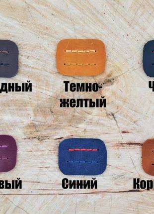 Шкіряний портмоне №6. портмоне ручної роботи. гаманець із натуральної шкіри.10 фото