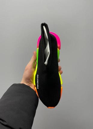 Кроссовки в стиле balenciaga speed trainer «multicolor’4 фото