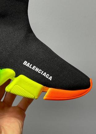 Кроссовки в стиле balenciaga speed trainer «multicolor’5 фото