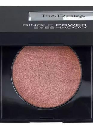 Тени тіні оригінал ізадора single power eyeshadow isadora персик шиммер персикові 06 peach pearl2 фото