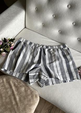 Бавовняні шорти в смужку