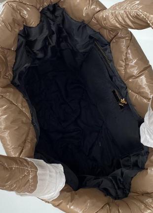 Текстильная сумка из плащевки беж щу