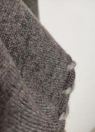 Шарф палантин кашемир тауп