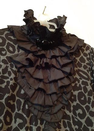 Платье сукня "жабо" на подкладке