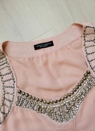 Розкішна персикова блуза (великий розмір)2 фото