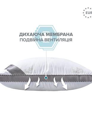 Подушка classica soft Одинамерная 50х70 см лебеди5 фото