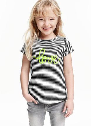 Стильная футболка h&m