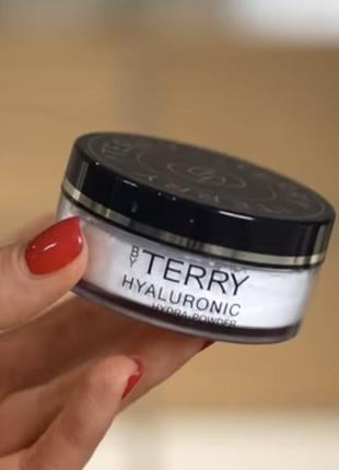 By terry hyaluronic hydra-powder рассыпчатая пудра с гиалуроновой кислотой