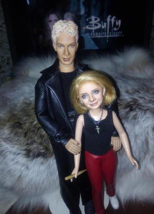 Портретные куклы баффи и спайк цена за пару сувенир  коллекционная подарок3 фото