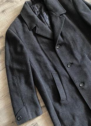Пальто мужское винтажное, шерсть1 фото