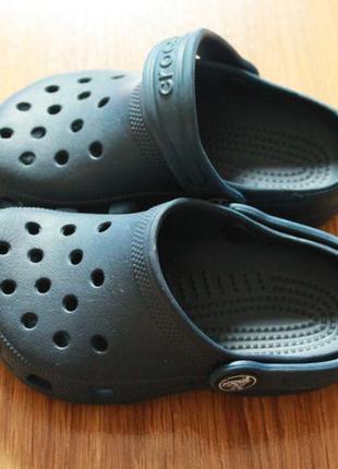 Дитячі літні гумові унісекс сабо, босоніжки, сандалі crocs італія c8-9 (25-26)1 фото