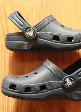 Дитячі літні гумові унісекс сабо, босоніжки, сандалі crocs італія c8-9 (25-26)3 фото