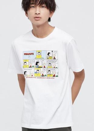 Стильная футболка uniqlo peanuts унисекс5 фото