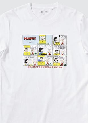 Стильная футболка uniqlo peanuts унисекс2 фото