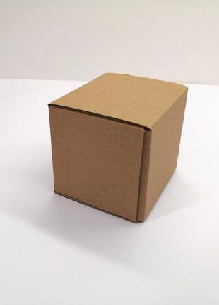 Картонная коробка для свечей и мыла 8*8*8 см, упаковка для соевой свечи