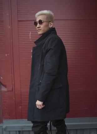 Дизайнерское пальто, мужской плащ-пальто