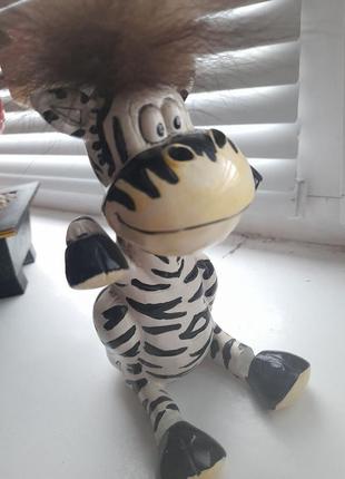 Зебра - подставка, статуэтка