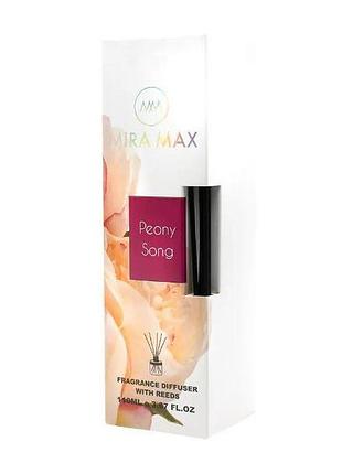 Аромадифузор півонія peony song mira max 110 мл