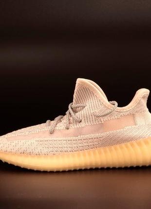 Кроссовки рефлективные adidas yeezy 350, кроссовки легкие текстильные на лето4 фото