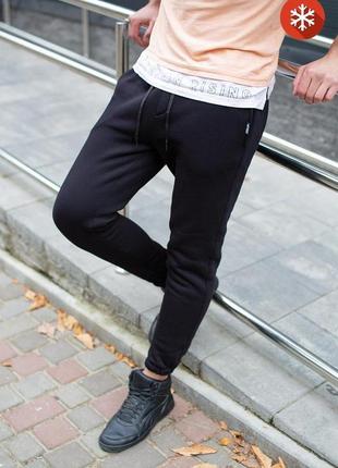 Спортивні штаны without basic fleece man black