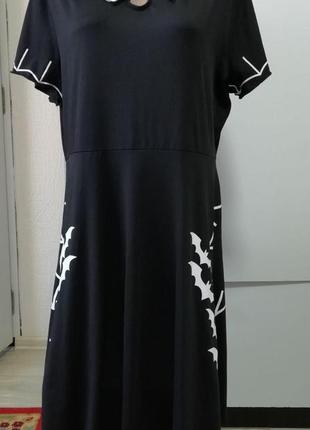 Карнавальное платье ведьмы колдуньи helloween размер 2xl-44-52