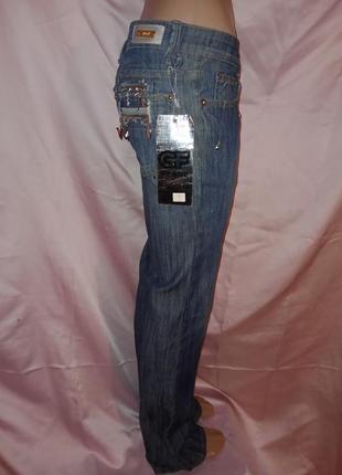 100% бавовна джинси gf ferre. з етикетками кльош