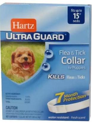 Ultra guard hartz h80478 ошейник для щенков от блох и клещей - 38 см