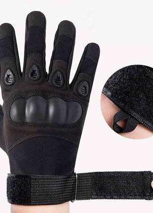 Тактические перчатки полнопалые oakley с защитой костяшек армейские перчатки...
