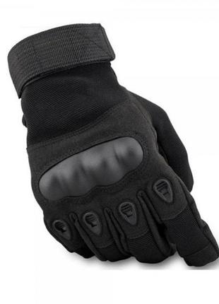 Тактические перчатки полнопалые oakley с защитой костяшек армейские перчатки...