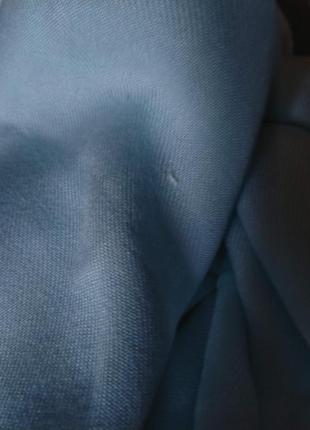 Шаль палантин необыкновенного голубого цвета германия4 фото
