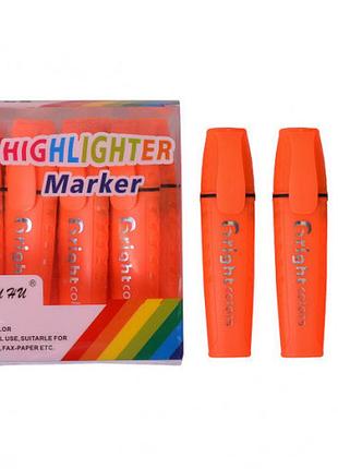 Текстовиділювач помаранчевий color спиртовий ароматизований арт. jh700-3