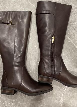 Шкіряні сапоги чоботи sam edelman,жіноче взуття черевики