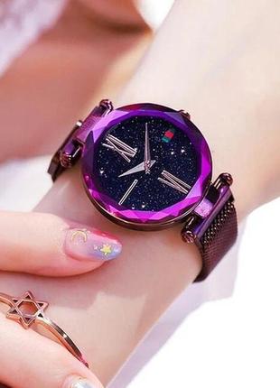 Женские наручные часы starry sky watch rose2 фото