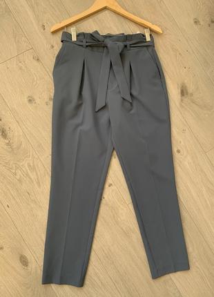 Новые брюки, высокая талия с пояском1 фото