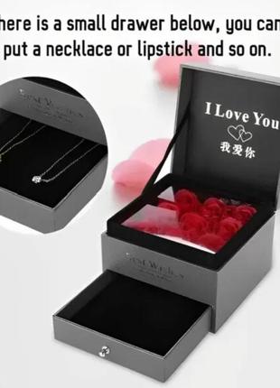Подарочный набор мыла из роз i love you xy19-49